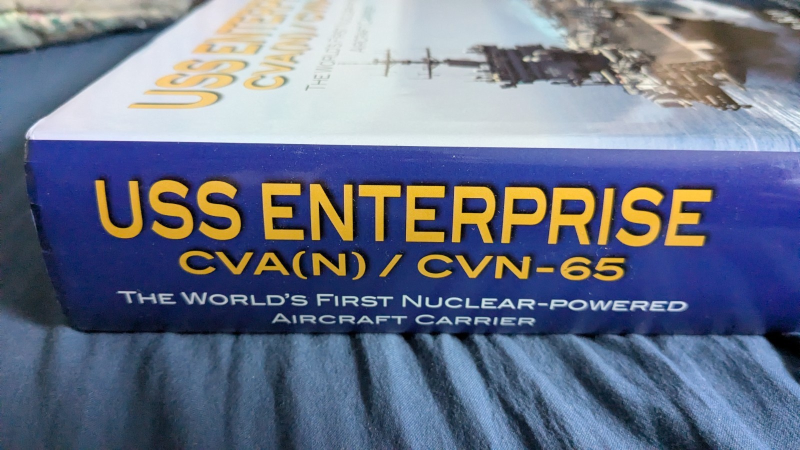 USS Enterprise CVA (N)/CVN-65 USN Aircraft Carrier Book by Dave McKay