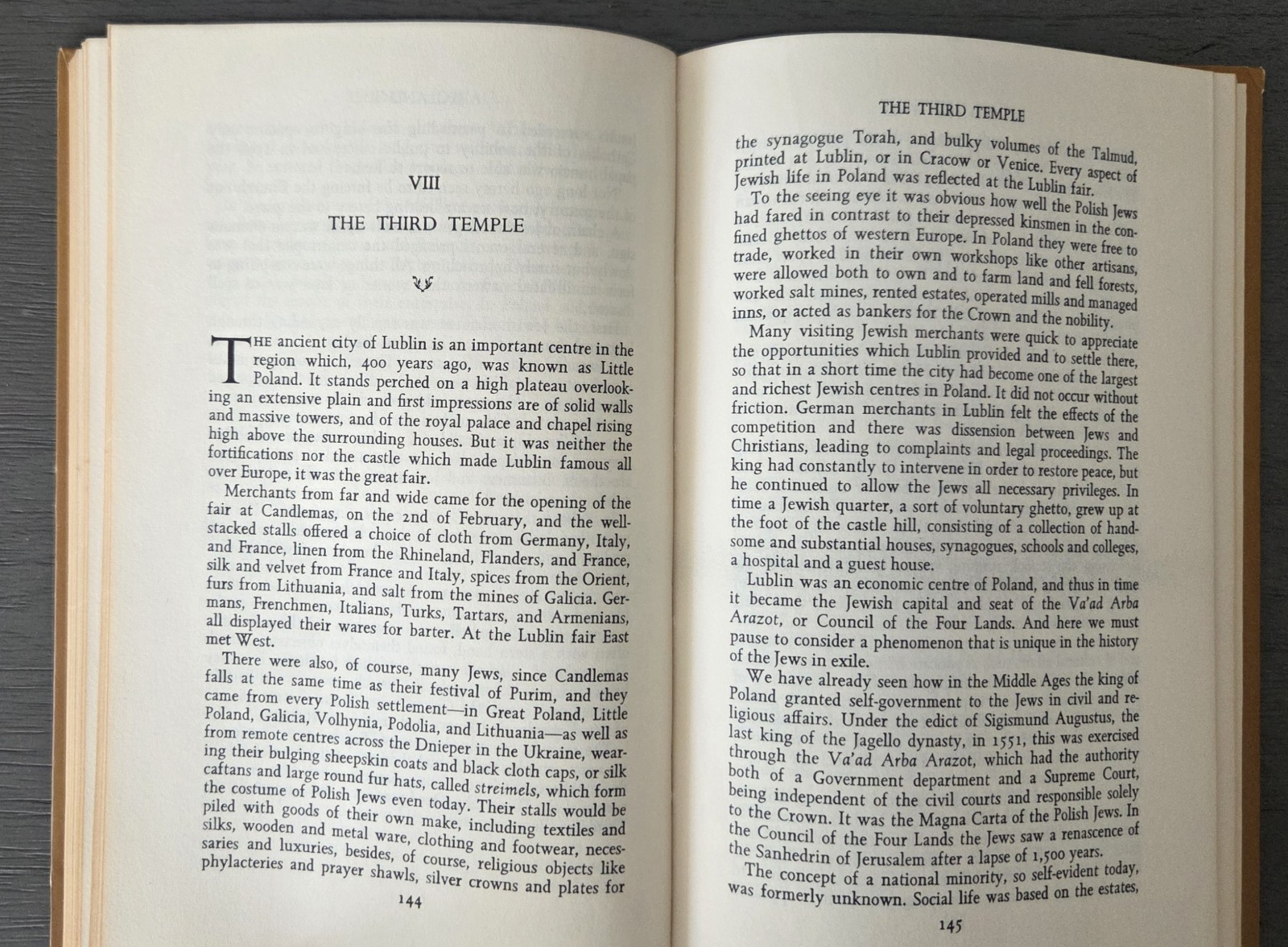 Vintage 1965 „History Of The Jews“ Poul Borchsenius Vols 1-5 1st Edition/Print