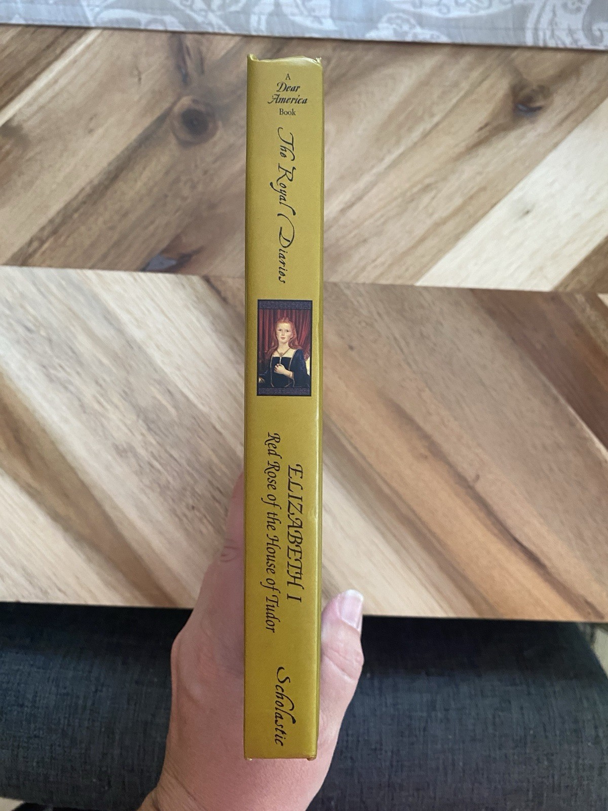 Kathryn Lasky Royal Diaries: Elizabeth I Red Rose of Tudor England 1544 HC