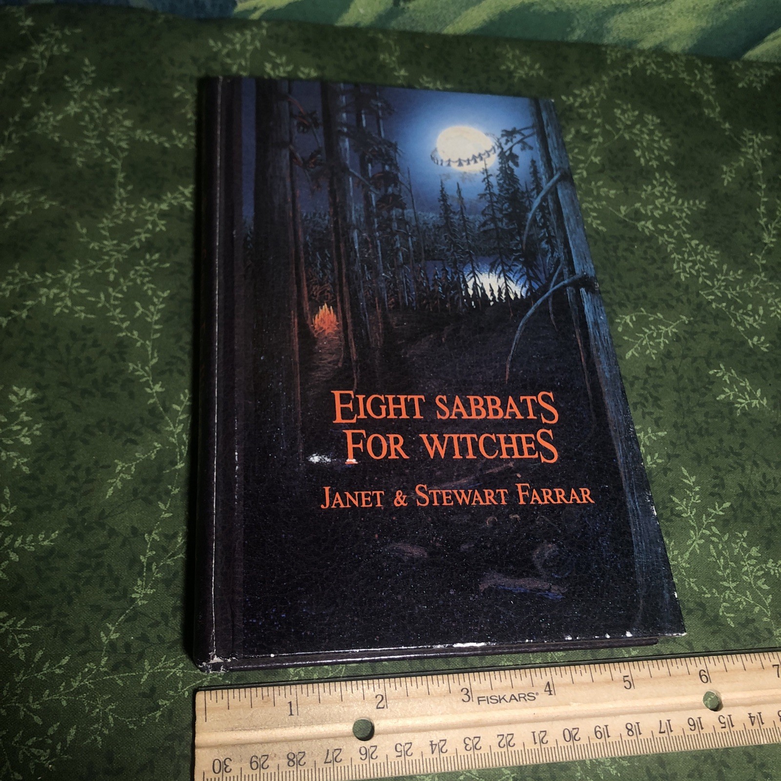 EIGHT SABBATS FOR WITCHES ~ JANET/STEWART FARRAR *Very Good“ 1981 HC Occult Book