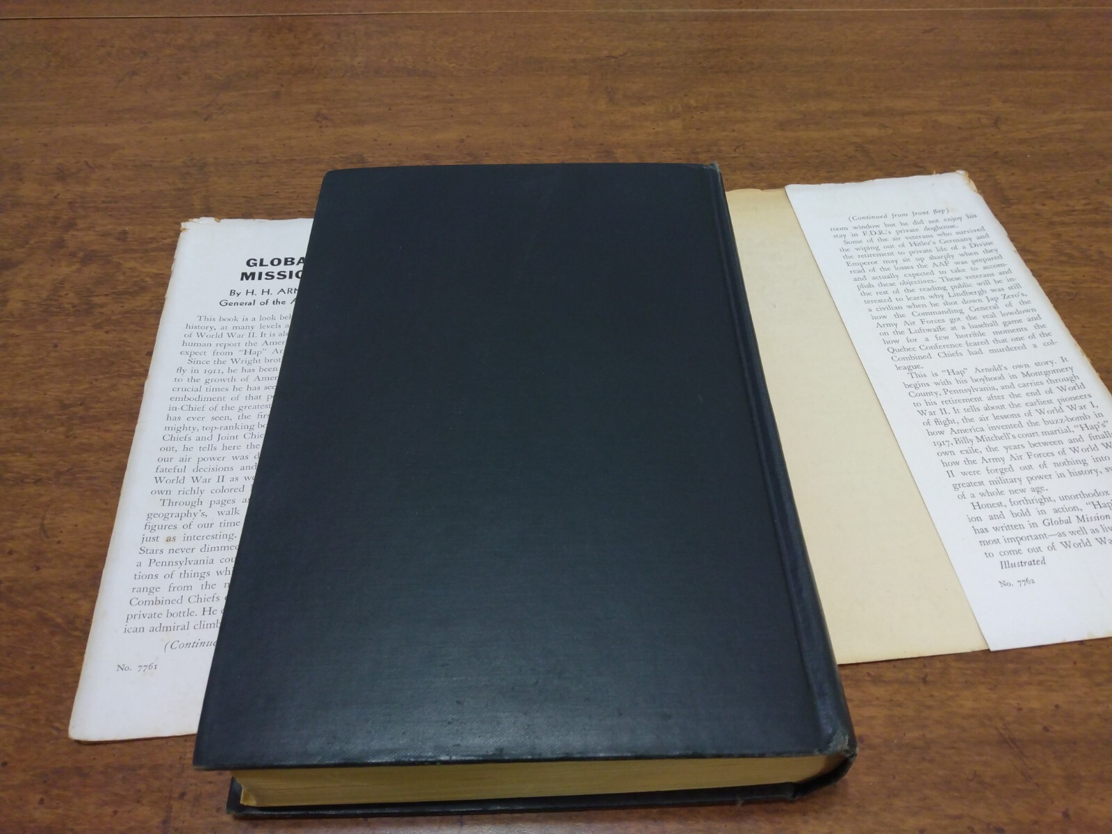 1949 Global Mission H.H. Arnold General of the Air Force Book First Edition
