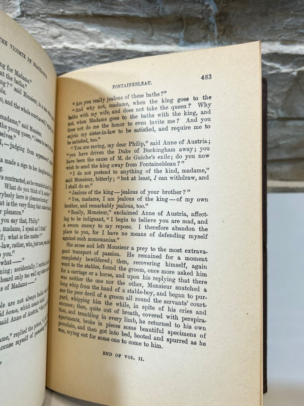 Alexandre Dumas The Vicomte de Bragelonne or Ten Years Later Volume 1 & 2 Novel