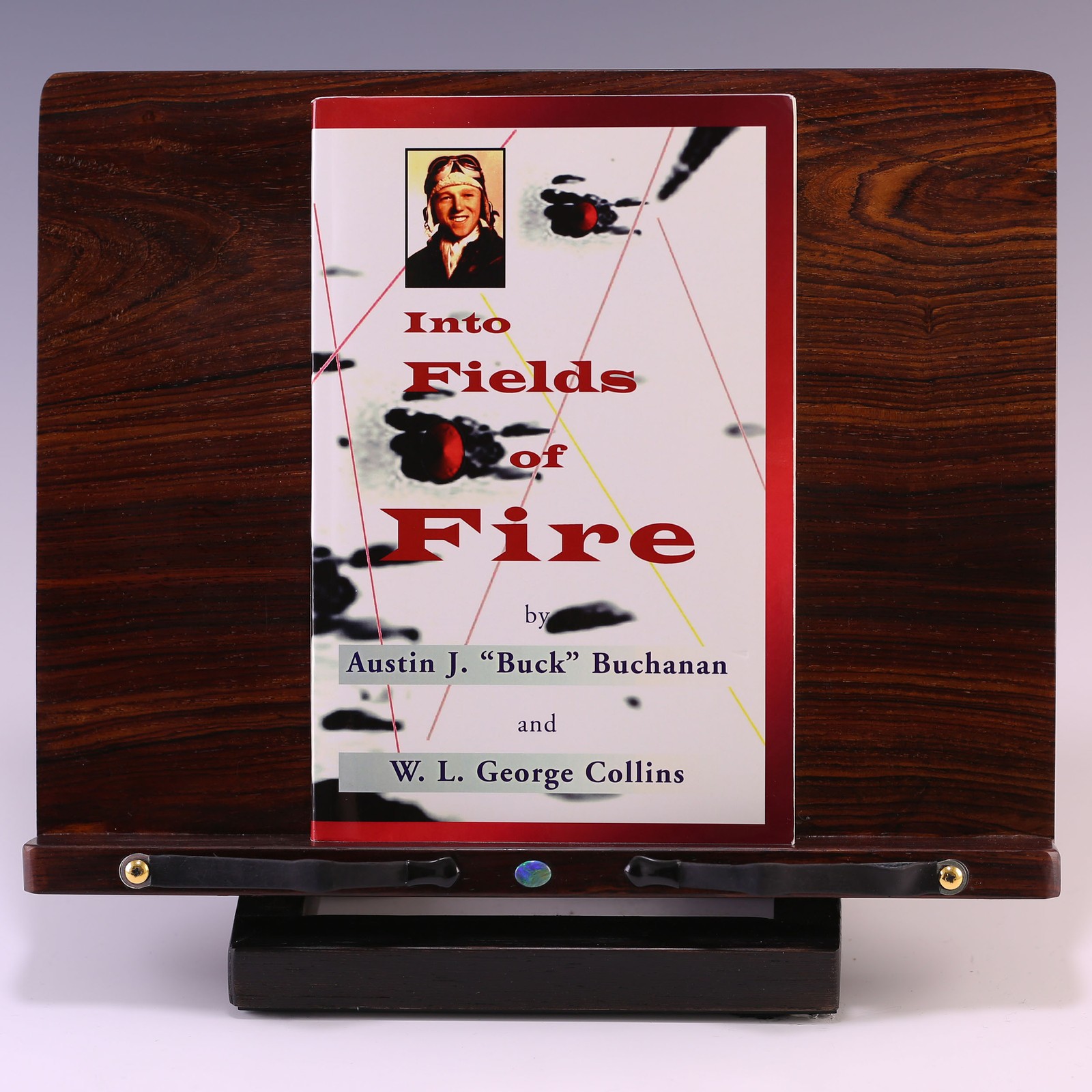 *Signed* Into Fields Of Fire 2nd Ed by W. L. George Collins & Austin J. Buchanan