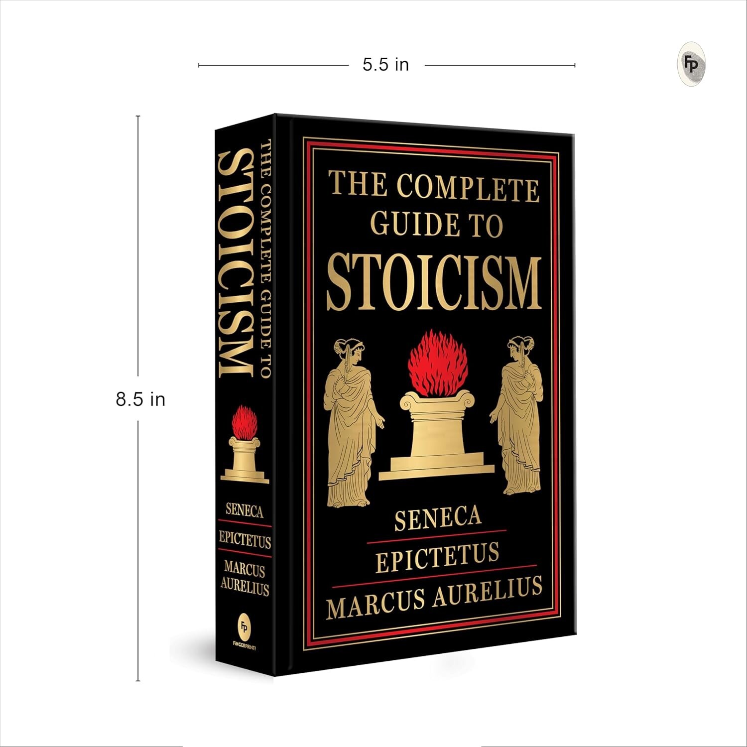 The Complete Guide to Stoicism (Deluxe Hardbound ) Hardcover [ NEW BOOK ] FS