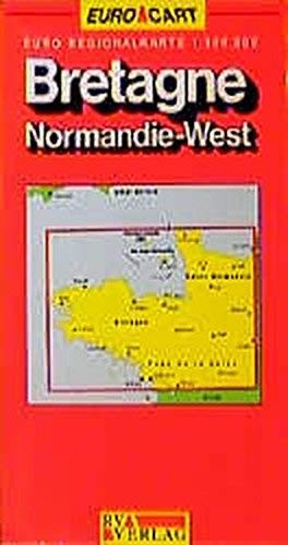 Brittany/Normandy West (Sheet 2) (GeoCenter Euro Map S.) Sheet map, folded Book