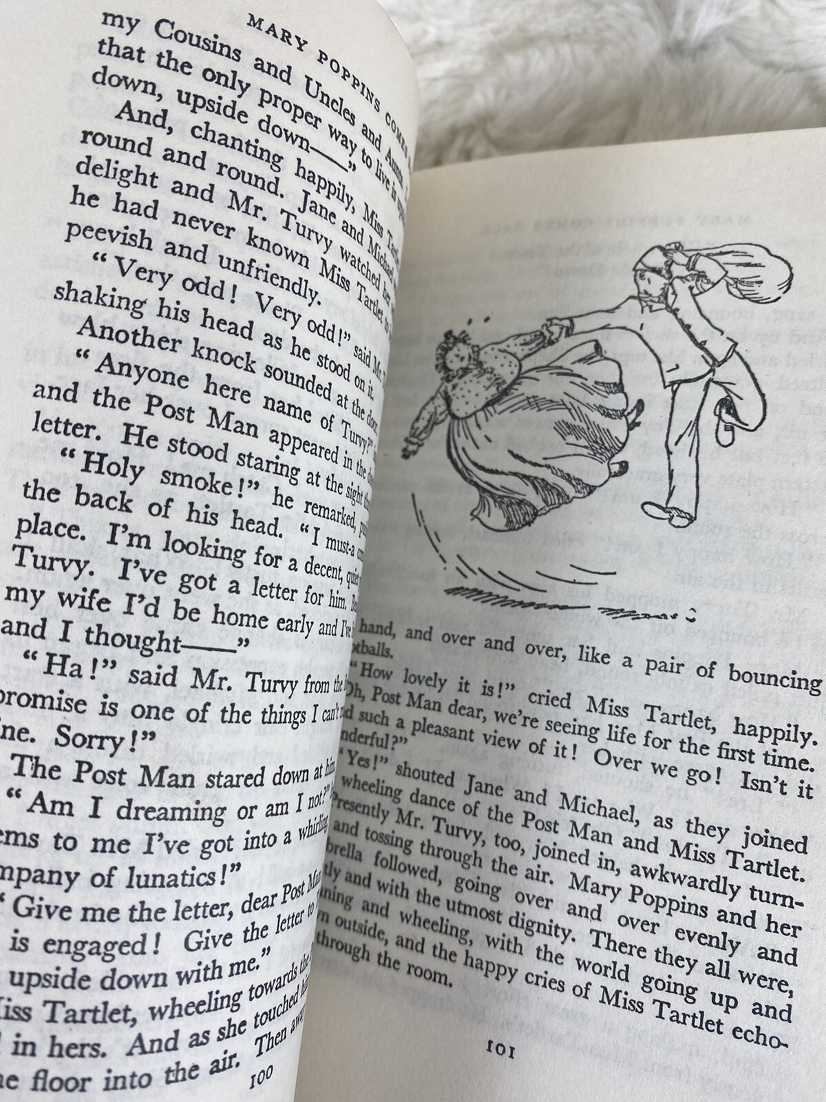 Mary Poppins Comes Back, P.J. Travers 1965, Vintage Beloved Book W/ Dust Cover