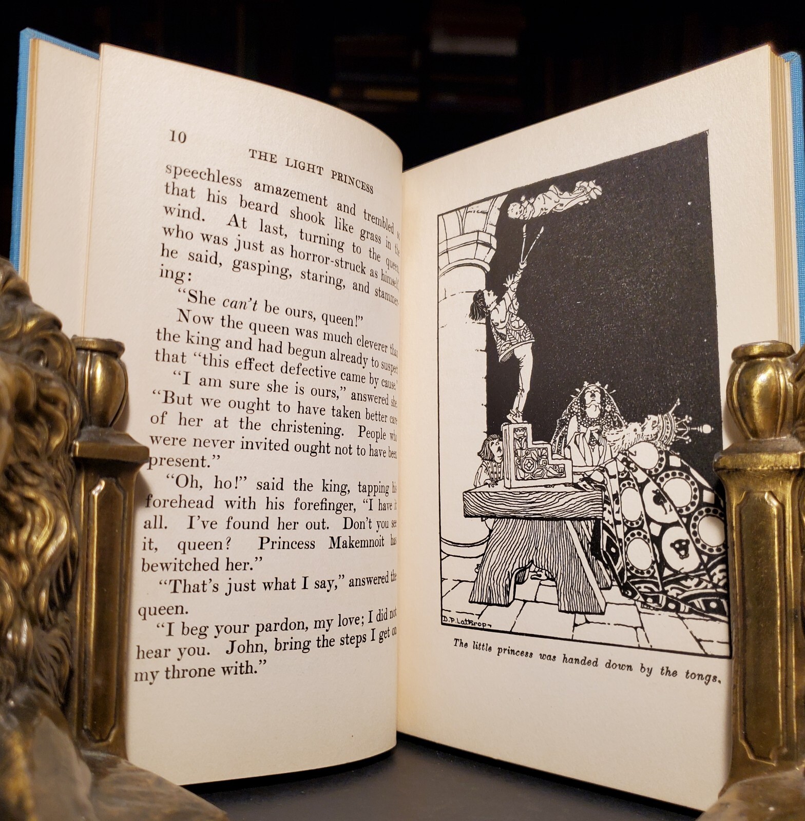 THE LIGHT PRINCESS George Macdonald 1927 *SIGNED* HC MacMillan co Illustrated