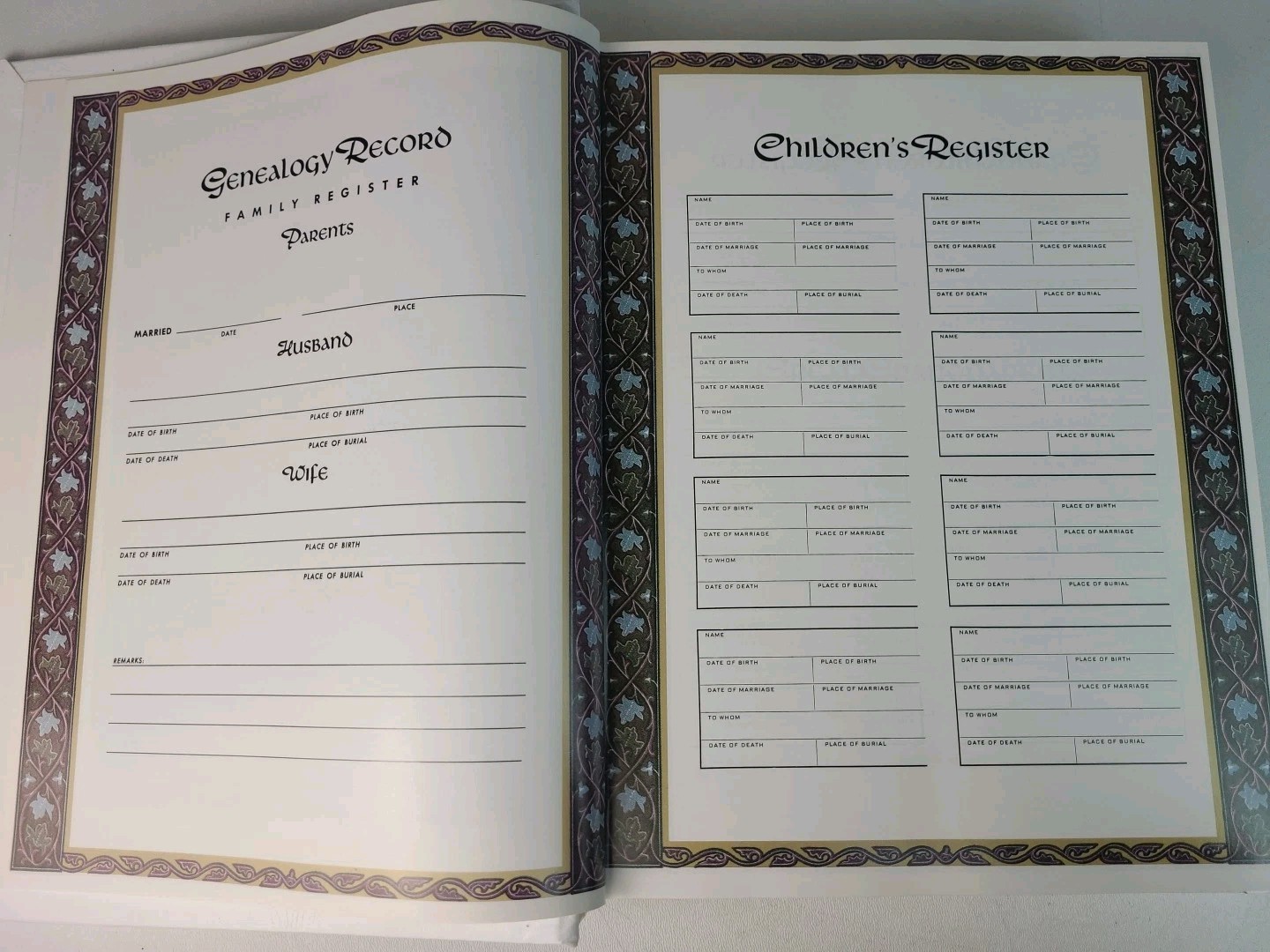 Holy Bible King James Version Family Record Edition 1985 Hardcover