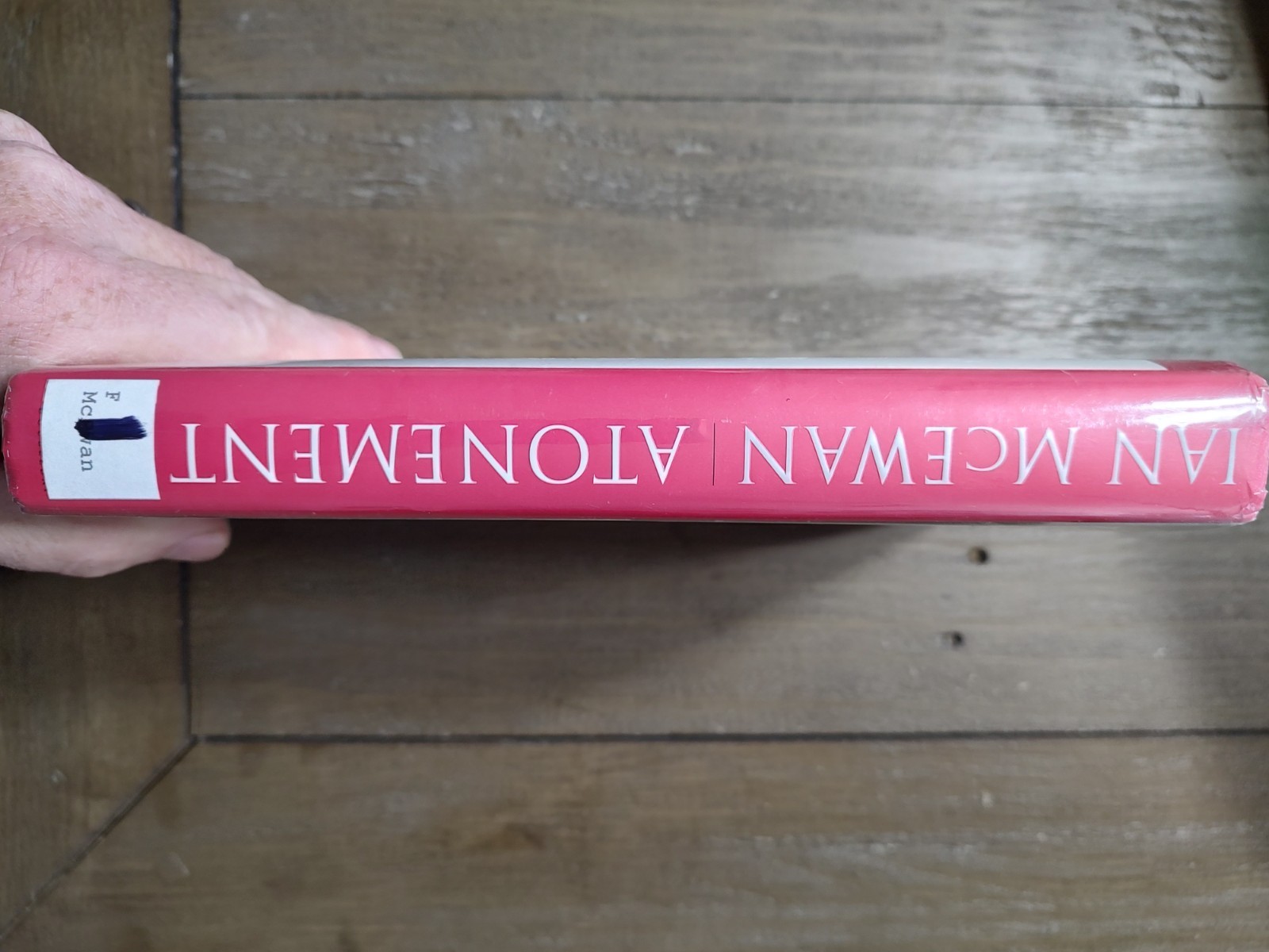 Atonement : A Novel by Ian McEwan (2002, Hardcover, Duster) ex-LIB