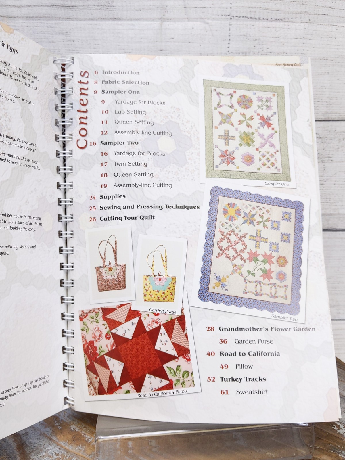 Egg Money Quilts: 1930’s Vintage Samplers by Eleanor Burns 2017
