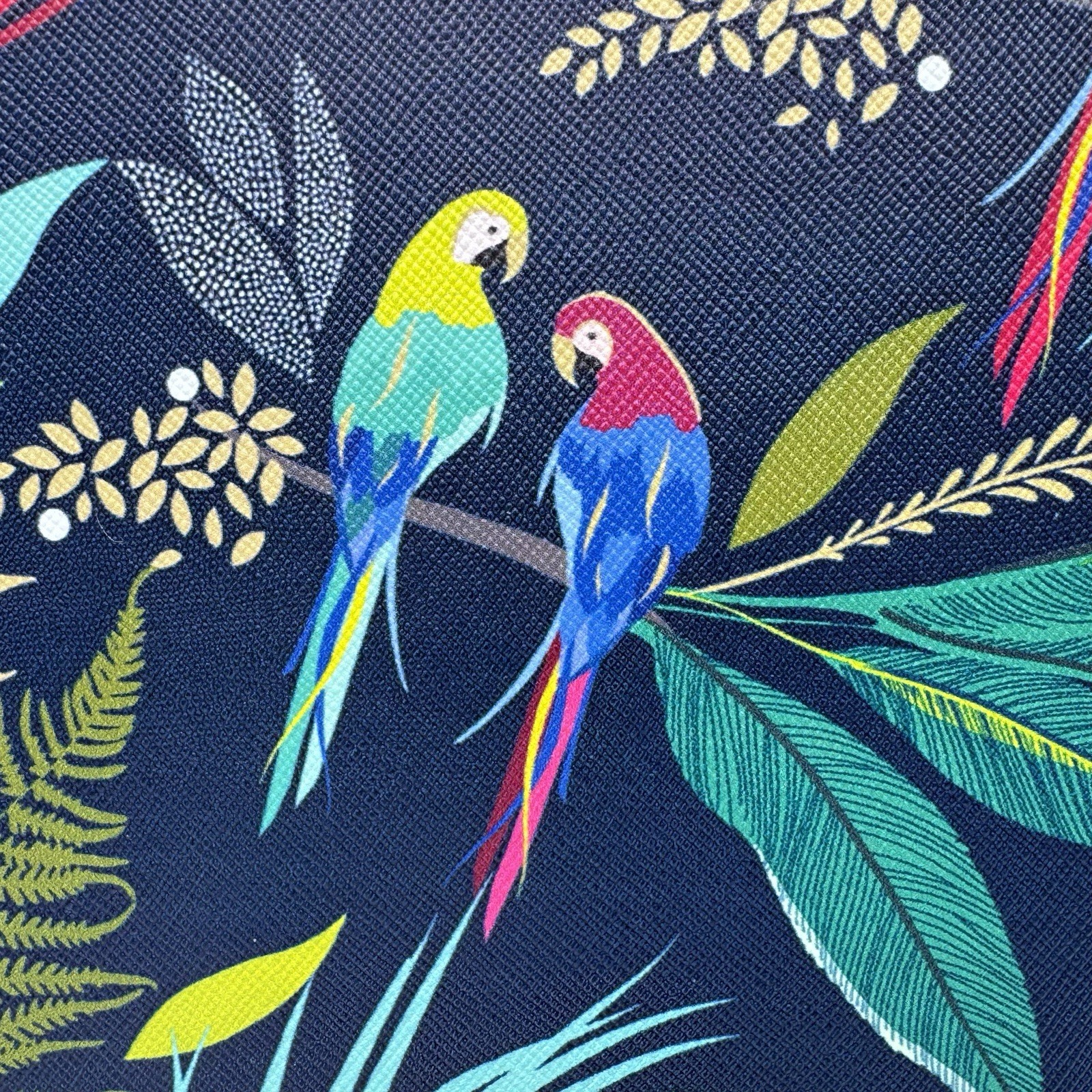 Brand New Sara Miller London Designed Fabric Journal Tropical Parrots 160 Pages