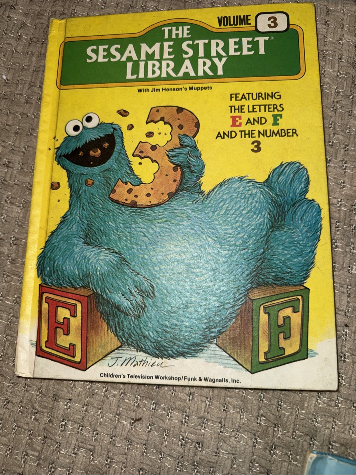 The Sesame Street Library 1 – 15 Complete Set Hardcover Children Books Vintage