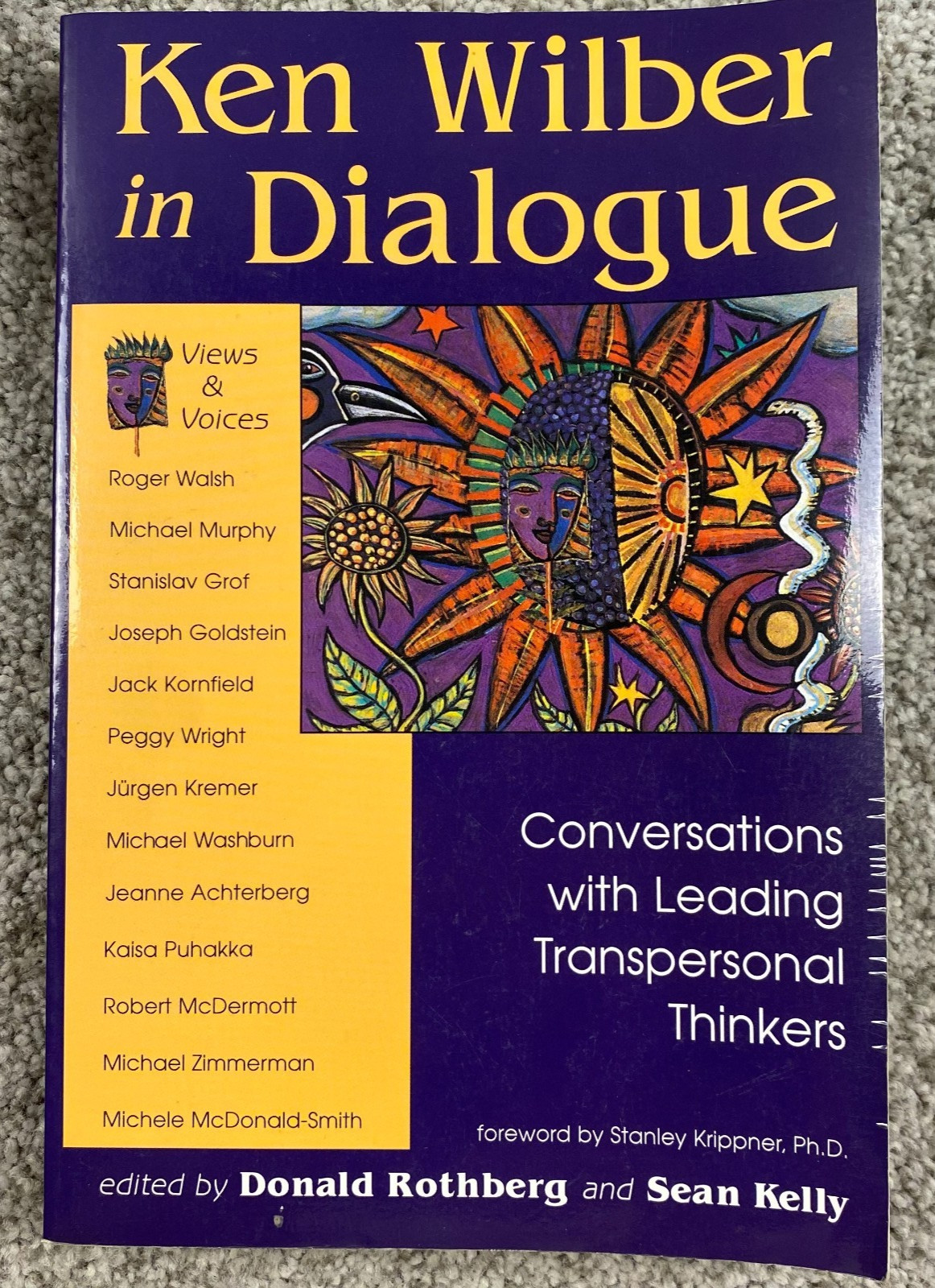 KEN WILBER Lot (9) 8 Books & DVD Set Quantum Questions Essential In Dialogue ++