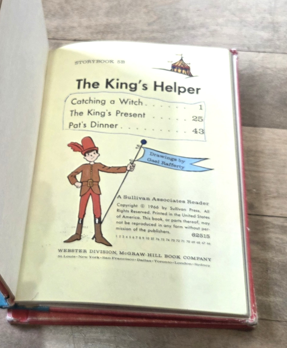 1960s Sullivan Storybook (x29) – Vintage Webster McGraw Hill Level Reader Books