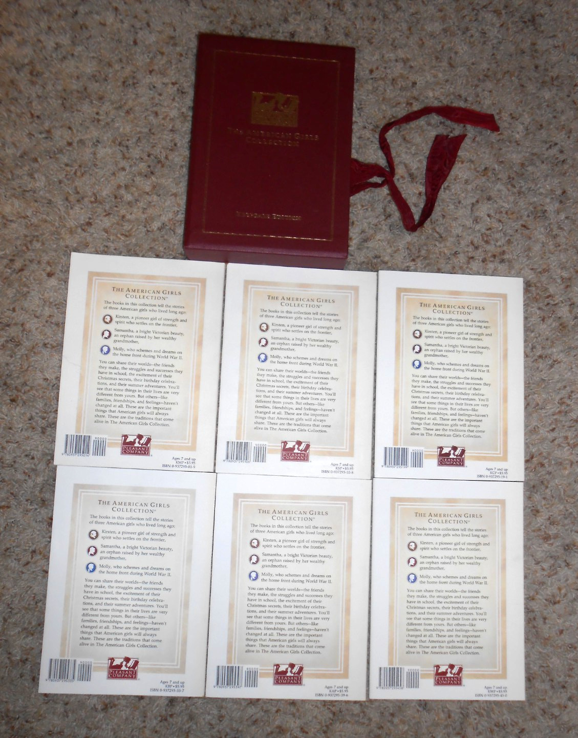American Girls Collect KIRSTEN 6-Vol Box Set Keepsake Edition – TPB/SC VGC