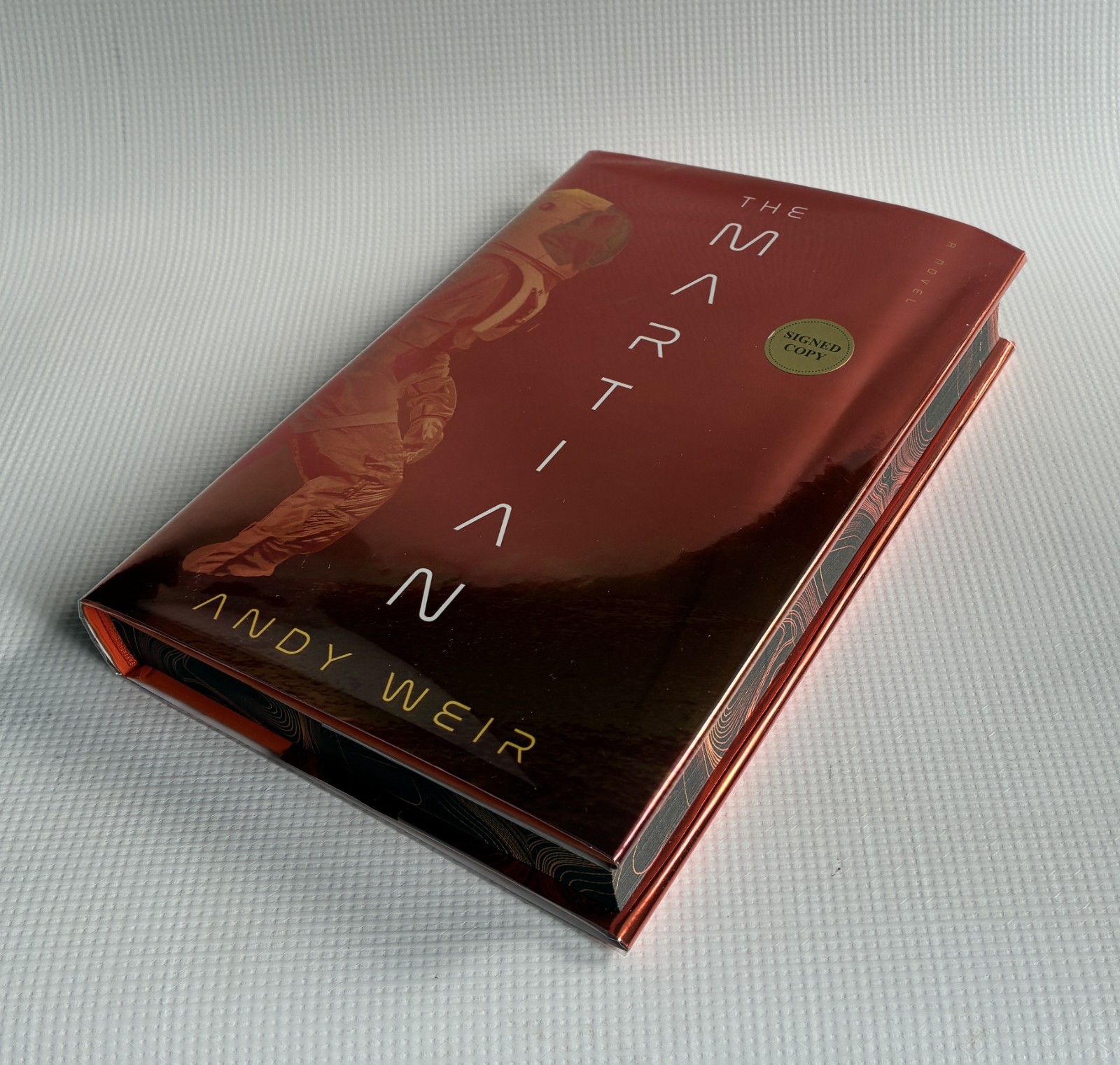 The Martian by Andy Weir SIGNED Deluxe Hardcover Edition, 1st Printing, New/Fine