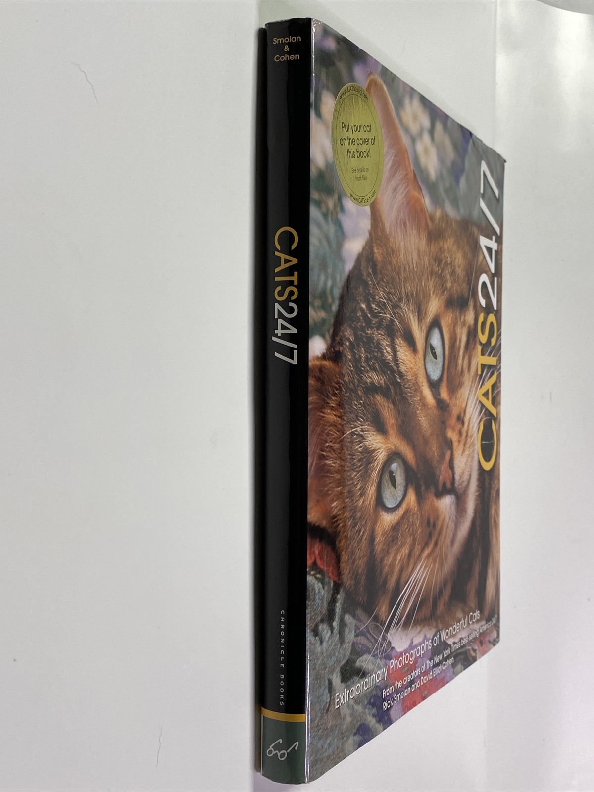 Cats 24/7 Extraordinary Photographs Of Wonderful Cats 2005 Hardcover 190 Pages
