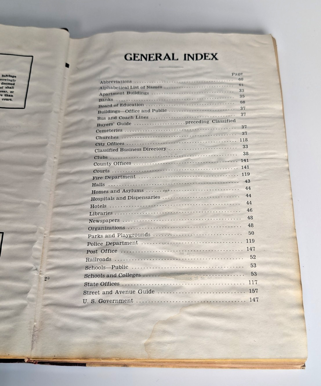 Polk’s Newton NJ Directory 1954 Sussex County New Jersey City Directory