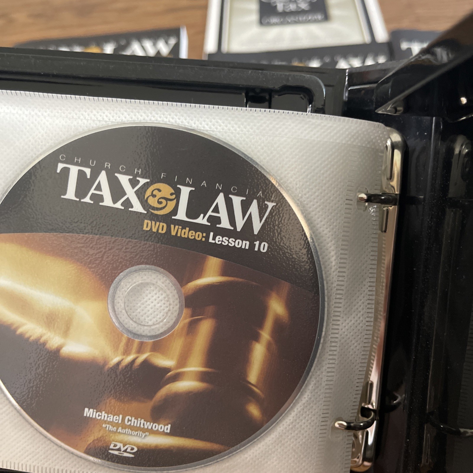 Church Financial Tax & Law Church Checkwriters Michael Chitwood Lot Books & DVD