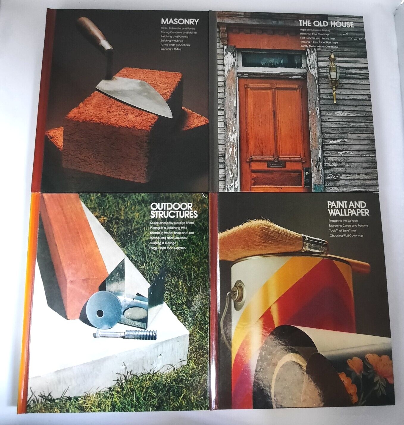 TIME LIFE Home Repair Improvement HC Build a Book Lot Choose Your Titles VG