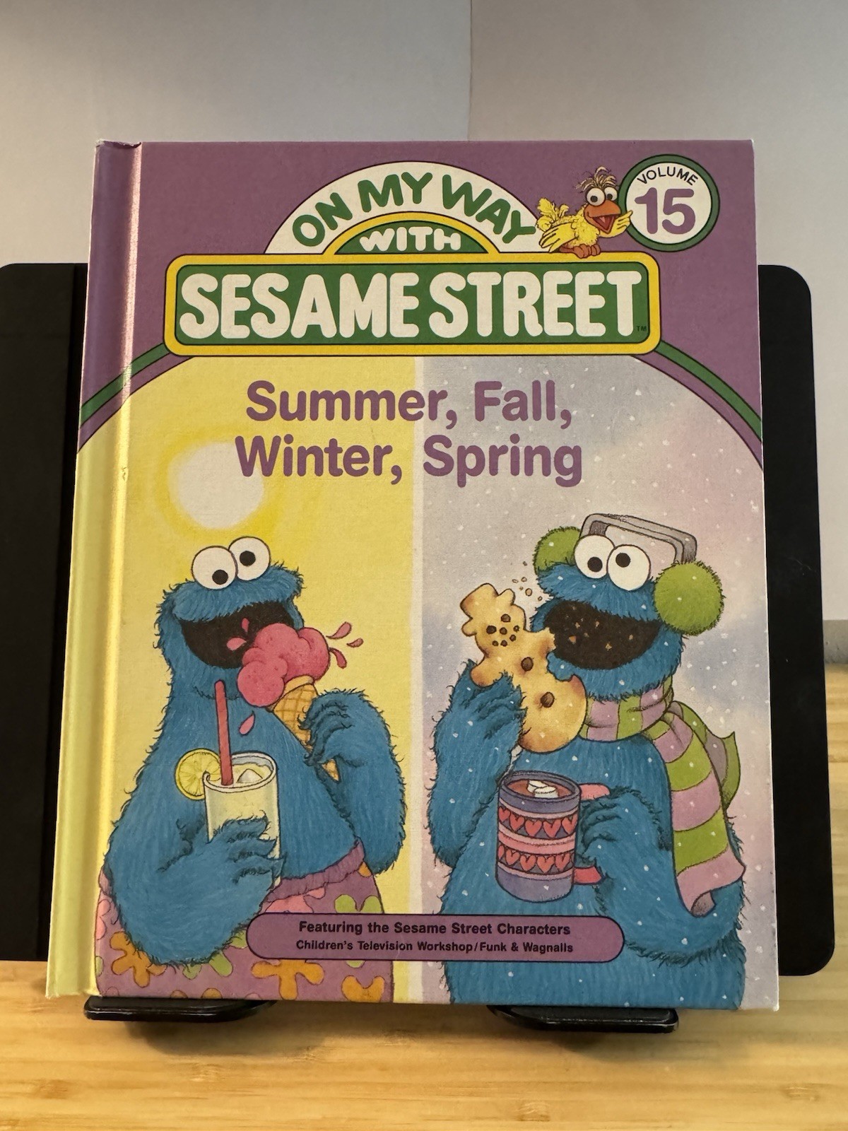 On My Way With Sesame Street Books Lot of 7 Vol. 1, 2, 3, 9, 10, 13, 15 | 1989