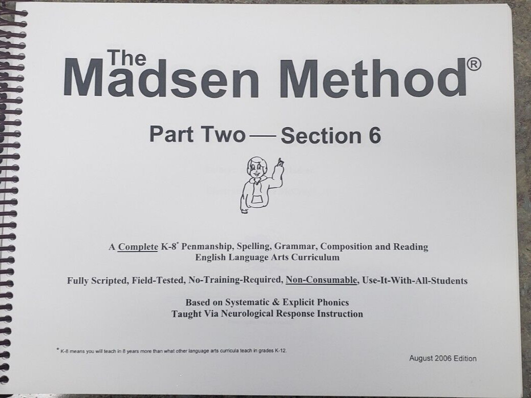 The Madsen Method part two (6,7,8 & Examination Syllabus)