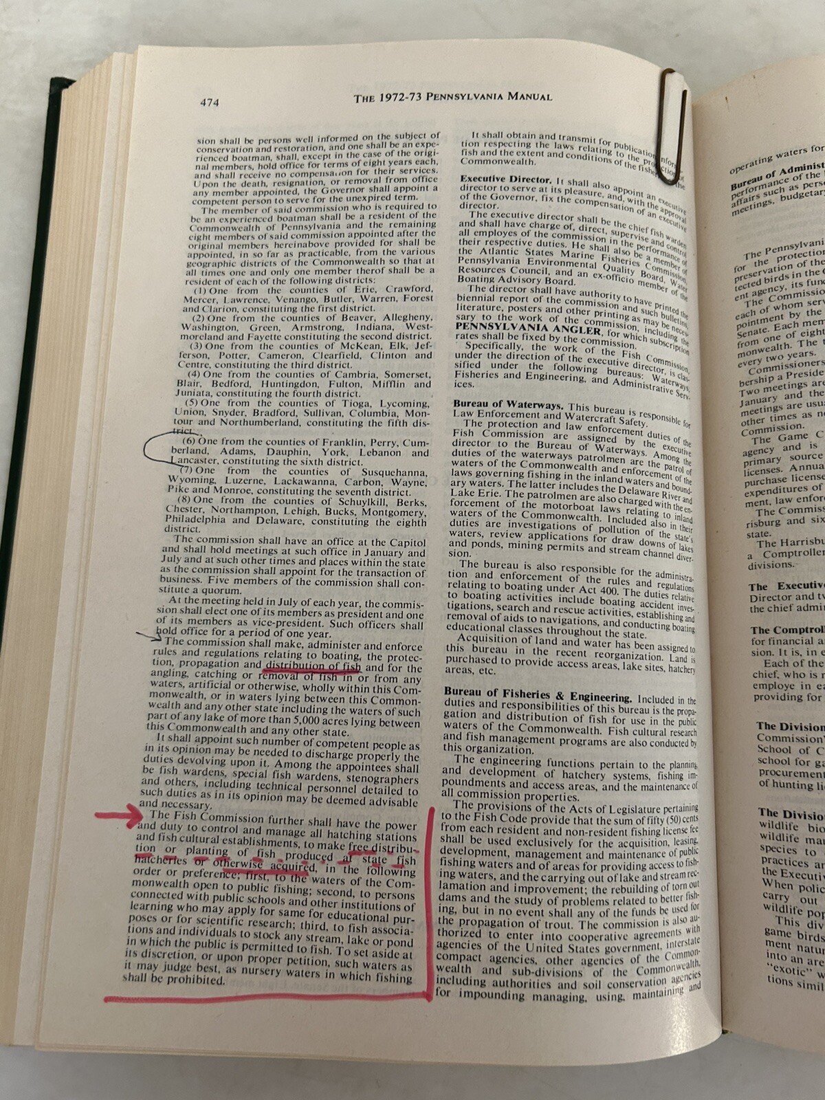 The Pennsylvania Manual Volume 101 1972-73, hardcover