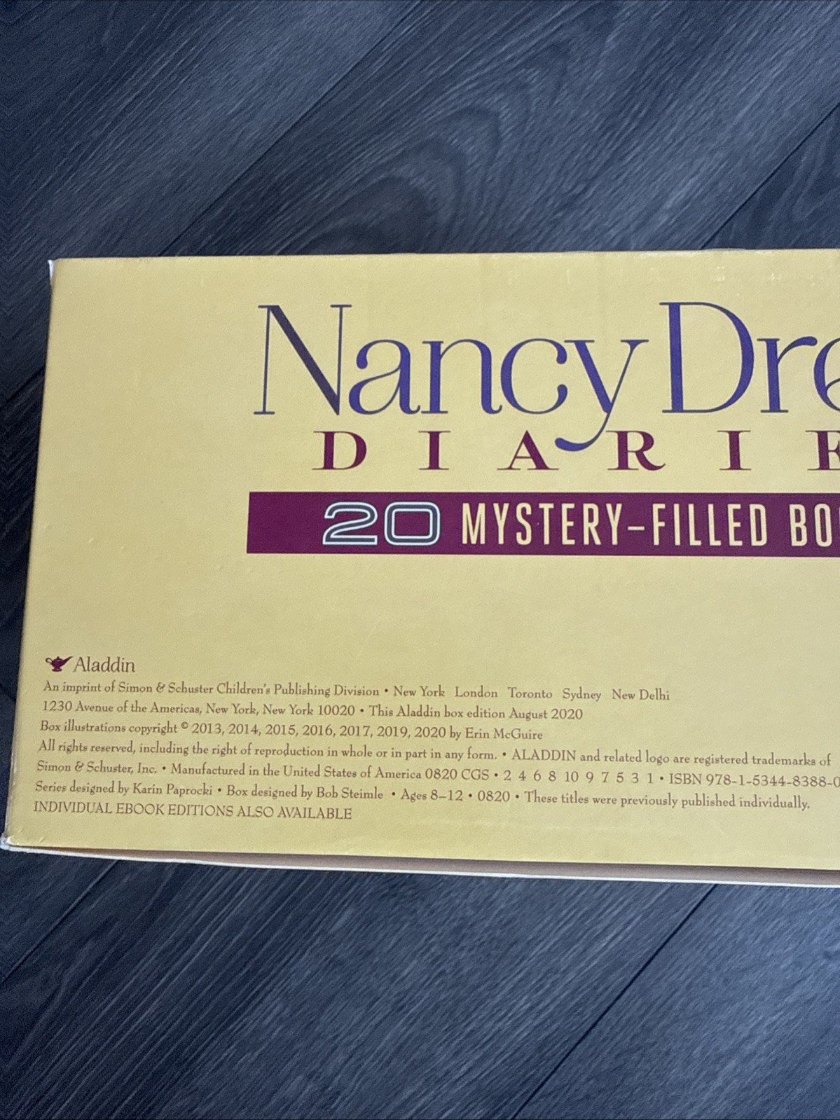 Nancy Drew Diaries By Carolyn Keene #1-20 Box Set