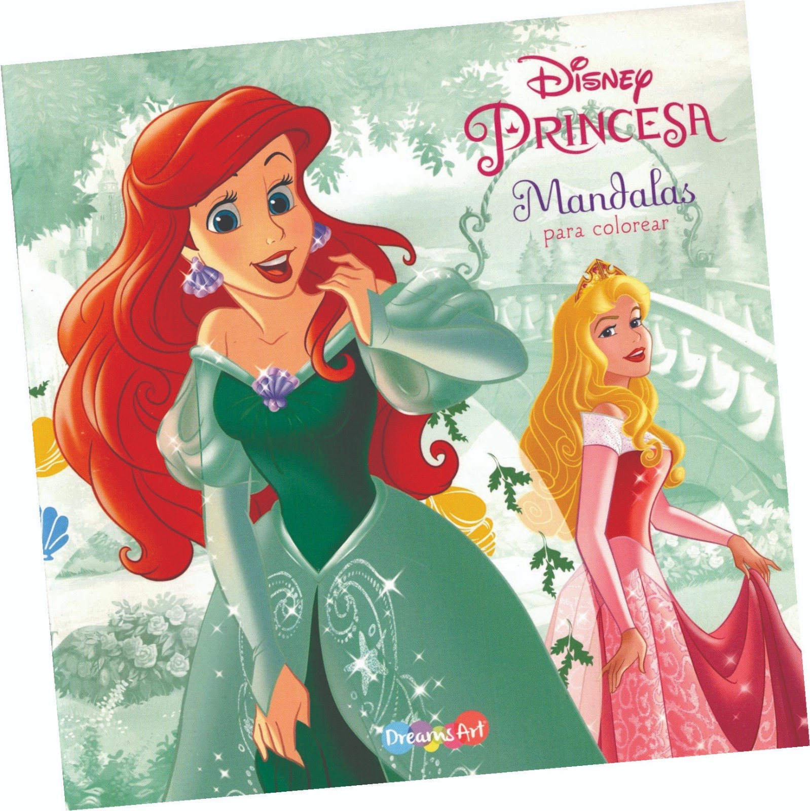 SET DE 3 LIBROS PARA COLOREAR MANDALAS „DISNEY PRINCESA“.