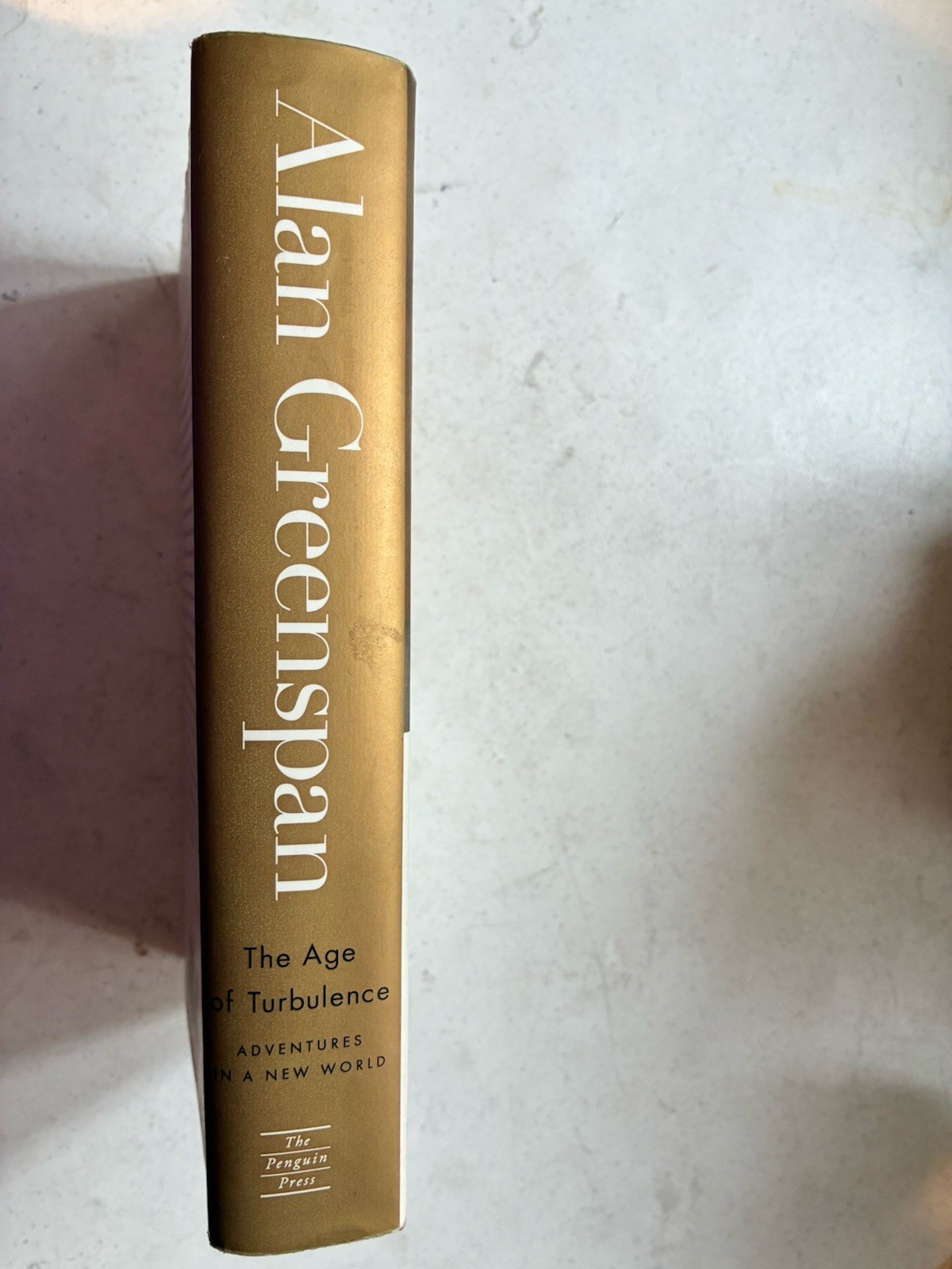 The Age of Turbulence Adventures in a New World Alan Greenspan 2007 HC DJ