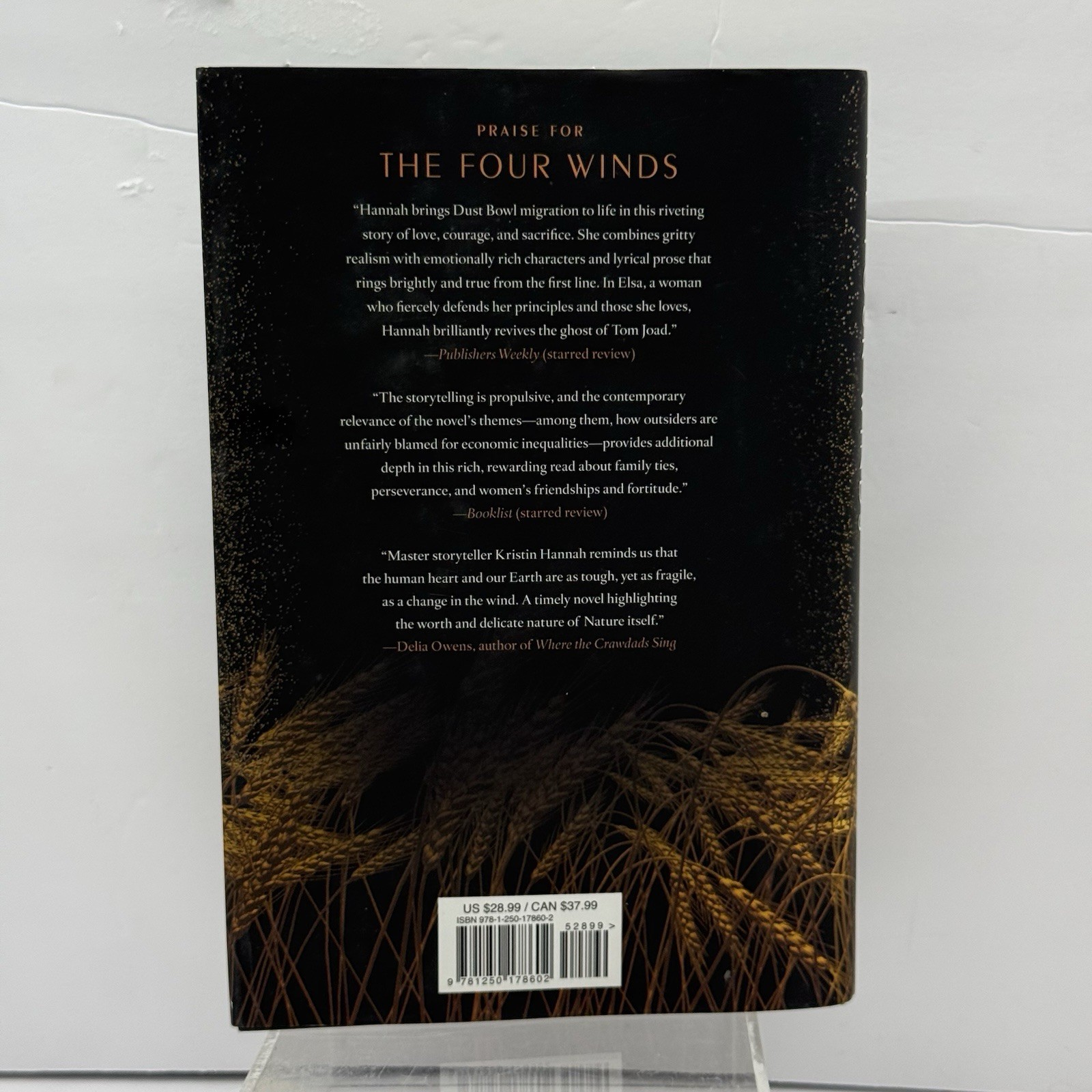 The Four Winds by Kristin Hannah (2021, HCDJ 1st Ed 1st Print)