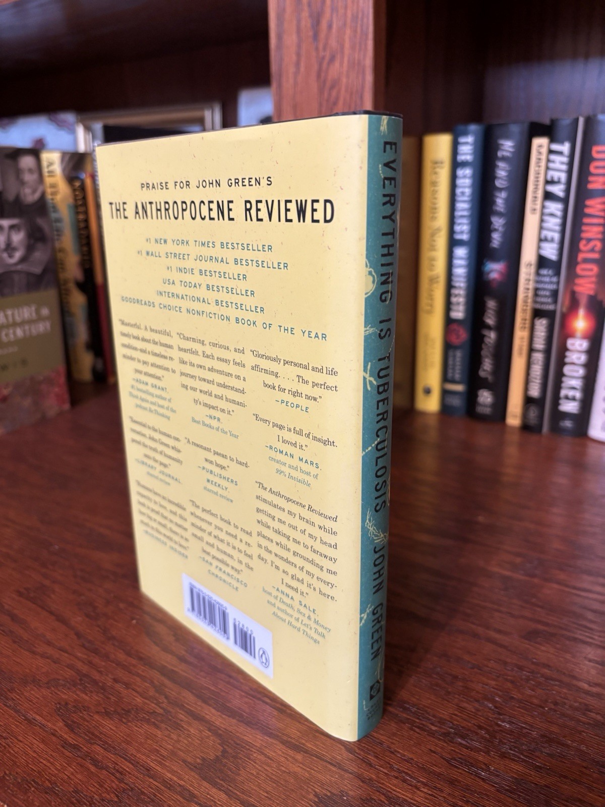 Everything is Tuberculosis. John Green Signed 1st HC Ptg. CC 2025 Fine Unread