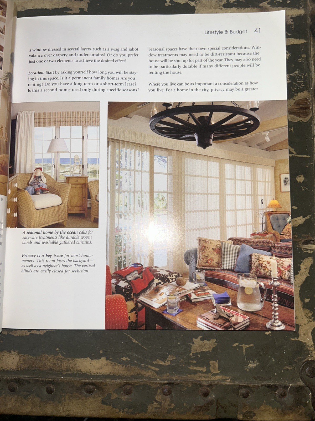 Smart Approach to Window Decor by Lisa-Theresa Lenthall (2000) K47