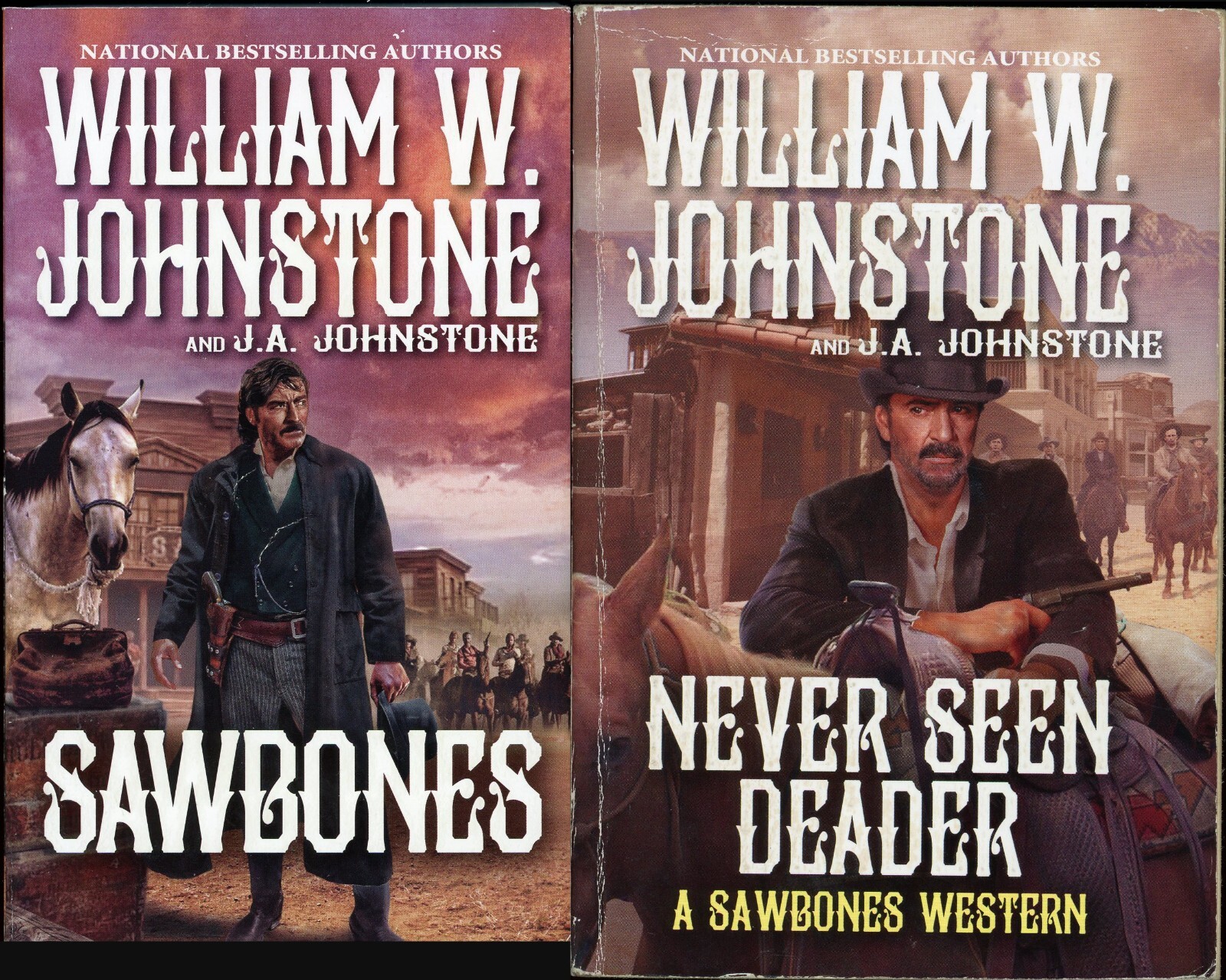 Sawbones Western Adventure Complete Series Paperback by William W. Johnstone