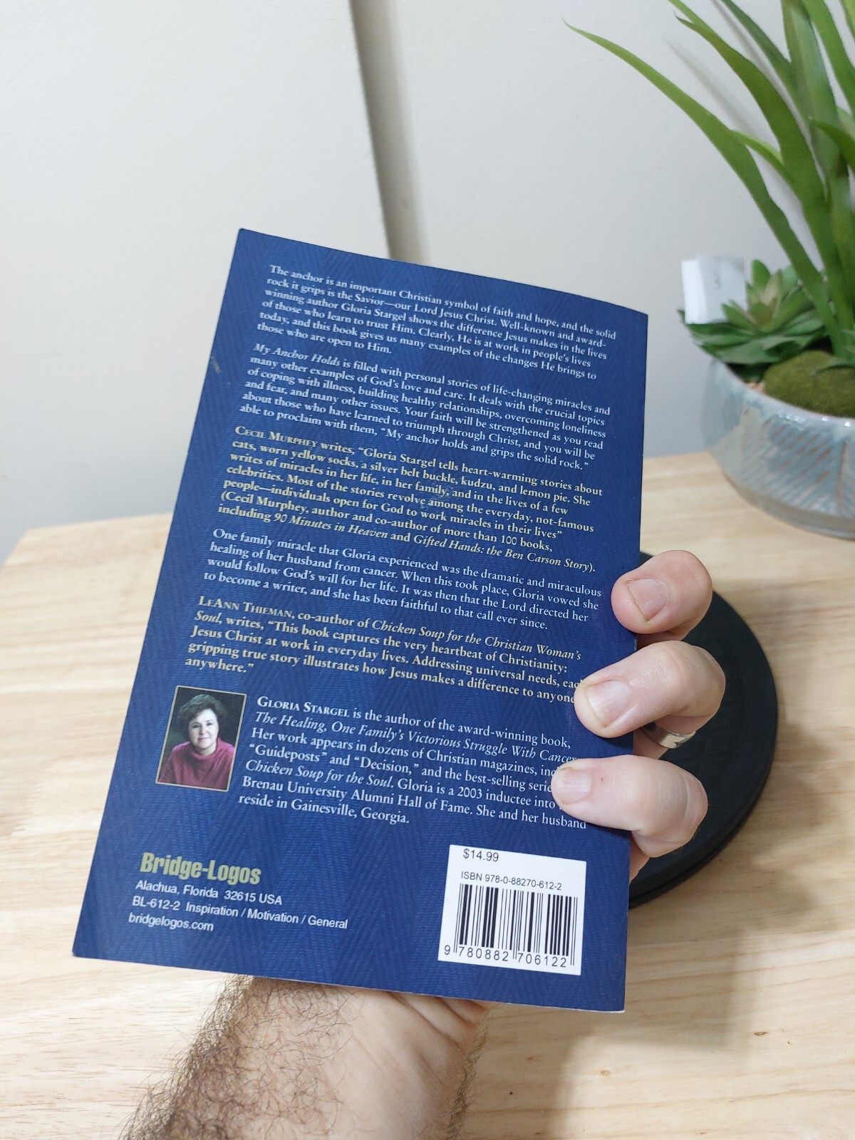 My Anchor Holds: The Difference Jesus Makes by Gloria Cassity Stargel 2008