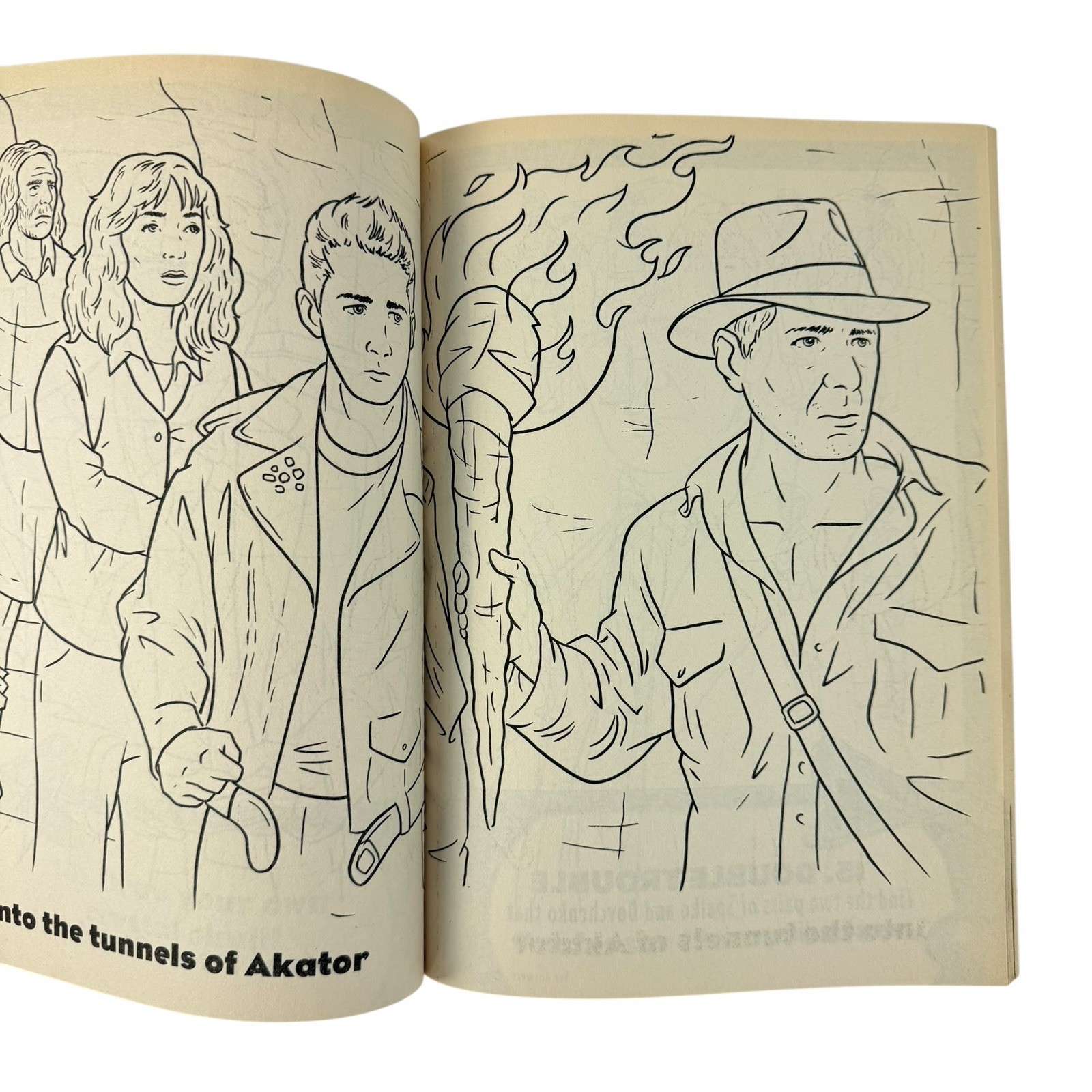 Indiana Jones Kingdom Crystal Skull Giant Coloring and Activity Book – 96 pages