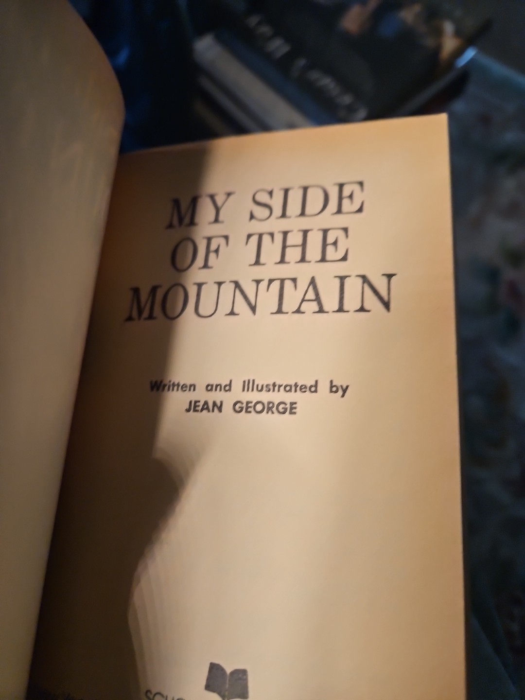 My Side of the Mountain Newbury Honor Paperback VG Condition 1959 P2
