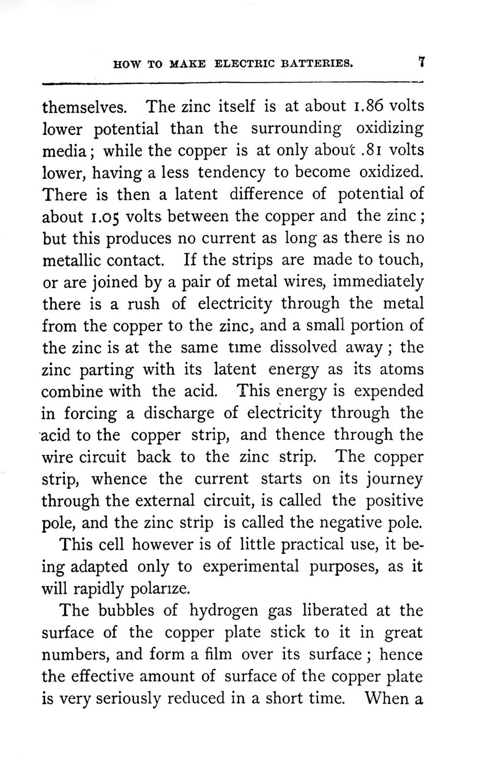 How To Make Electric Batteries At Home 1903 (51pg)