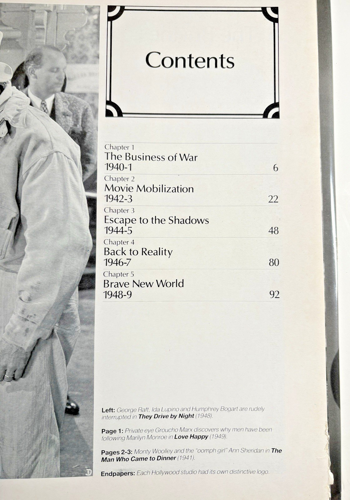 Hollywood 1940s John Russell Taylor 1985 HCDJ 119 pages Printed in Italy