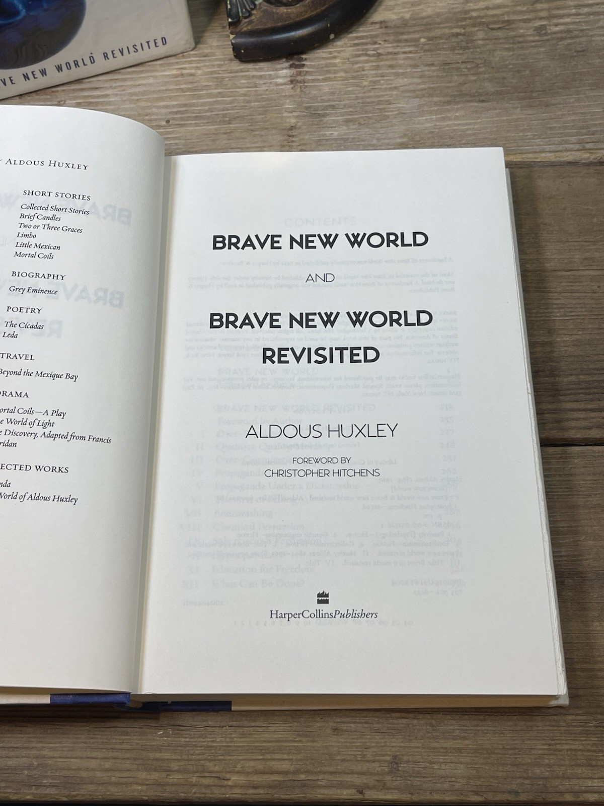 “Brave New World & Brave New World Revisited” HC VERY GOOD