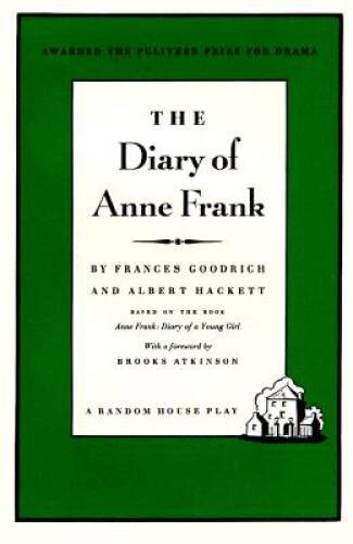 Diary of Anne Frank – Hardcover By Goodrich, Frances – GOOD