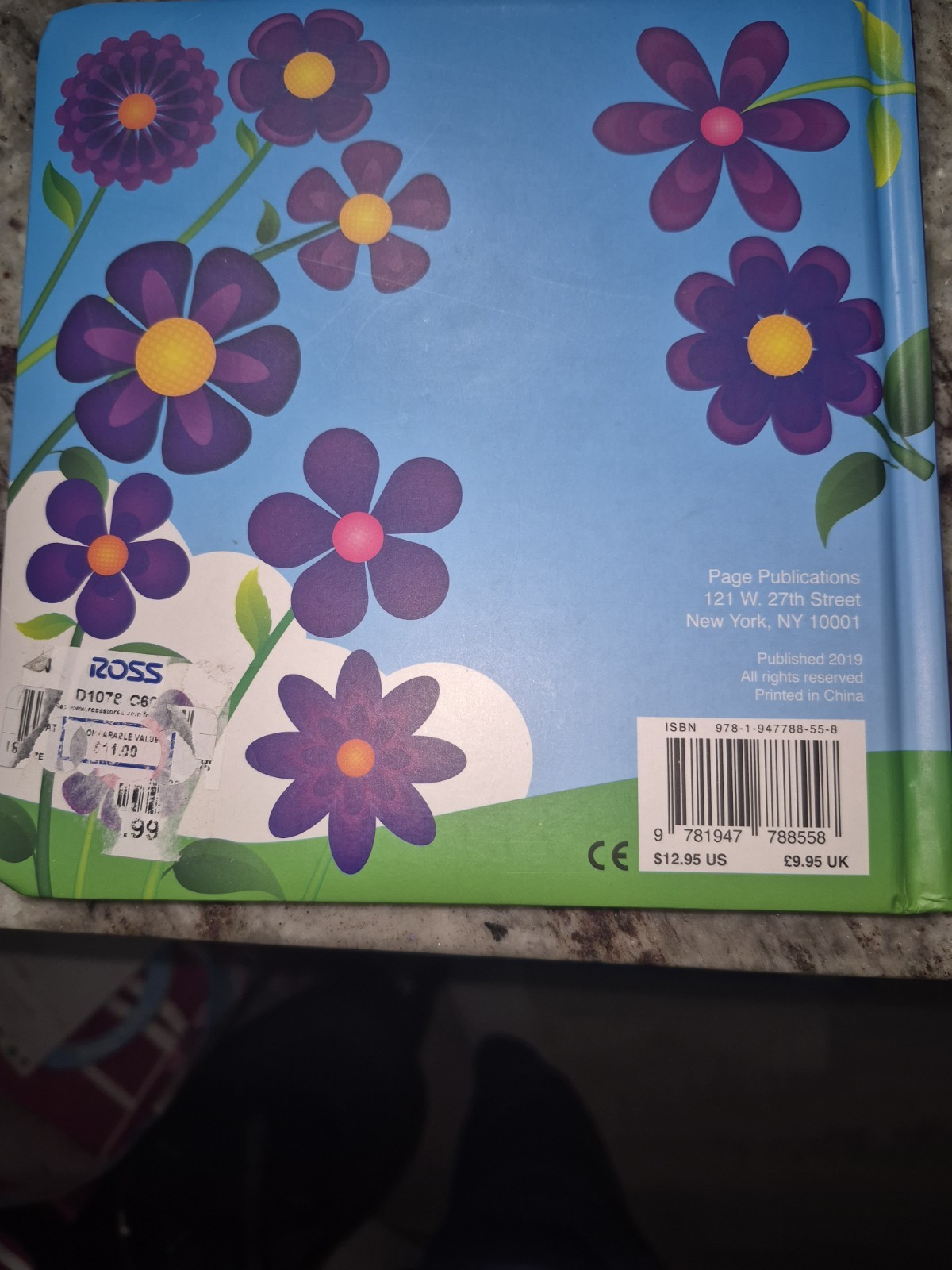 Page Publications 123 Numbers Little Learning Library Board Book ABCs/Numbers