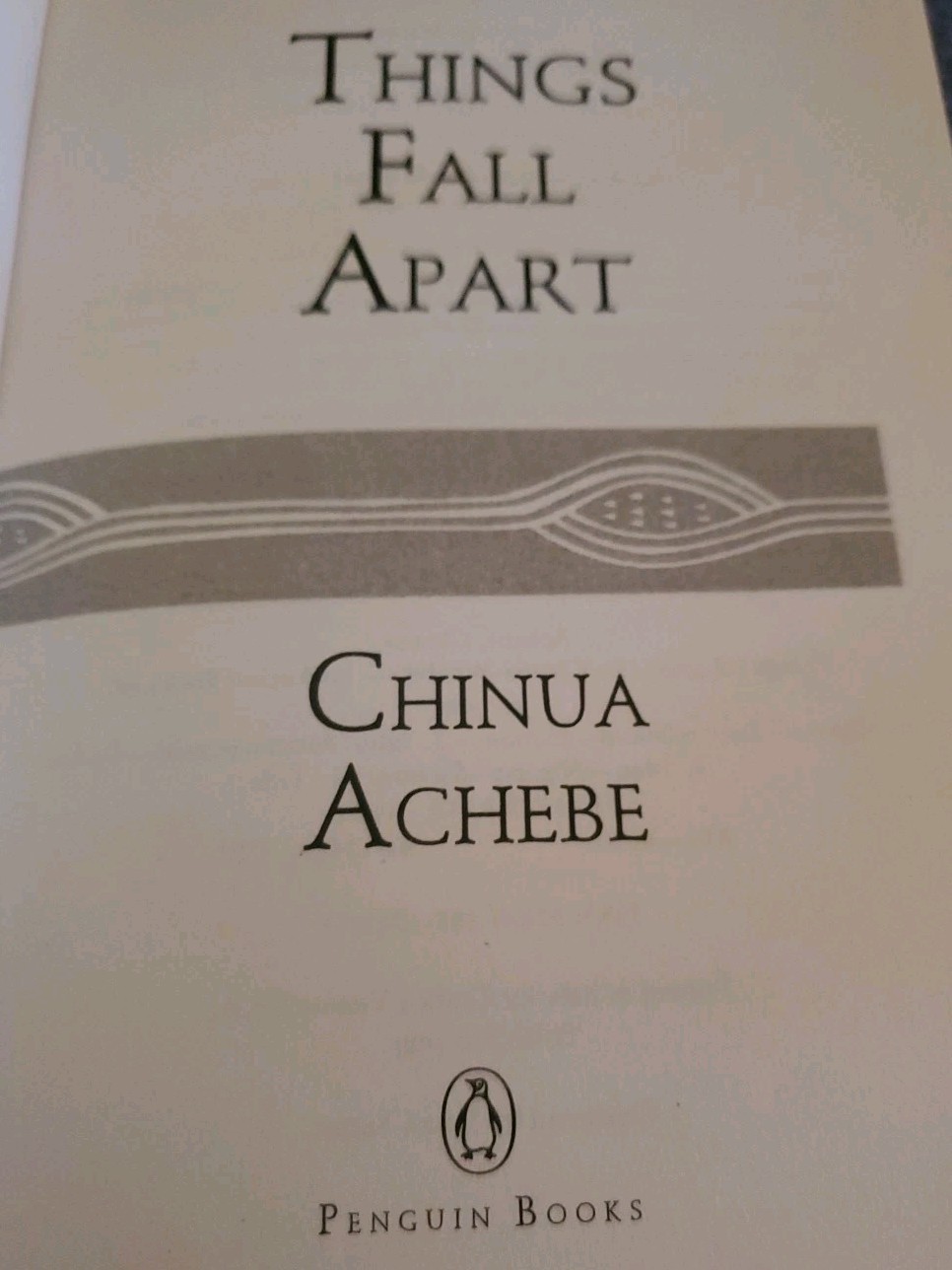 Things Fall Apart By Chinua Achebe (Paperback)