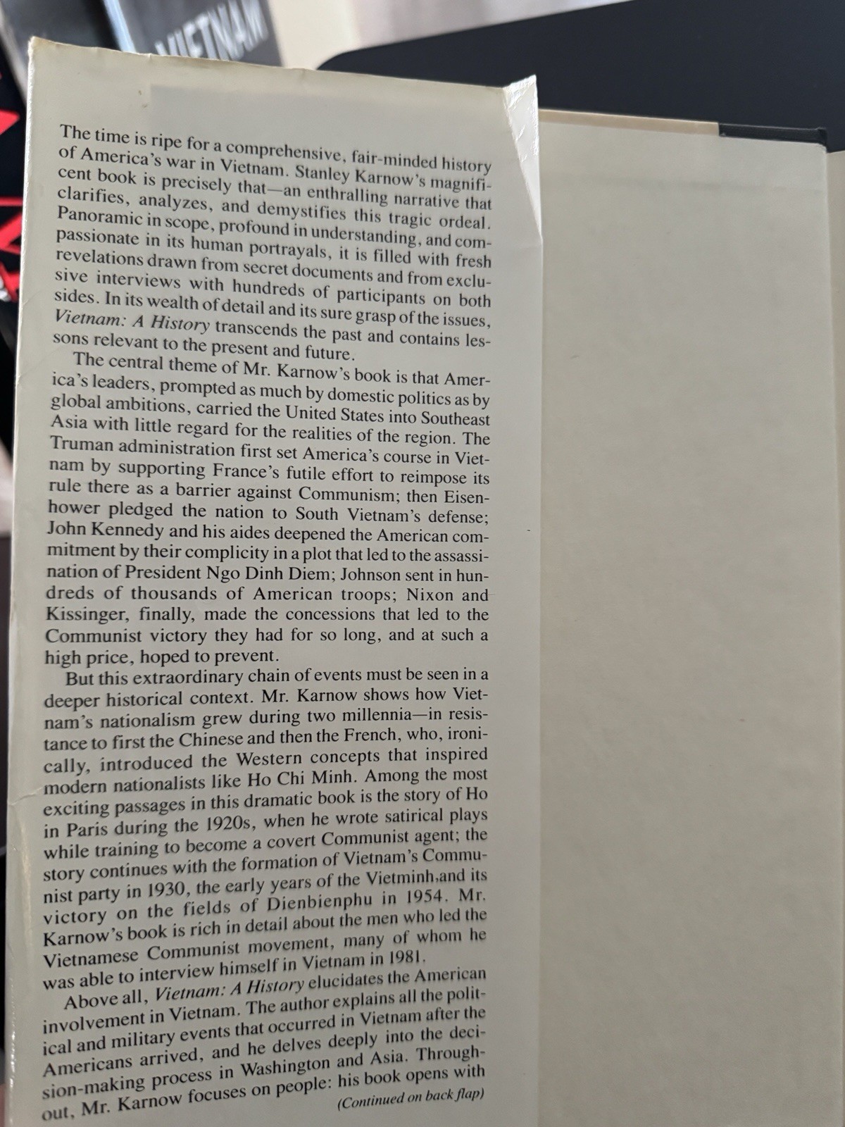 Vietnam War 5 Book Lot | Signed Bruce E. Jones | Karnow, Ken Burns, NAM, Letters