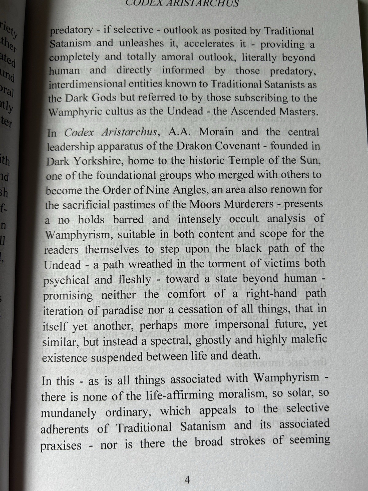 Codex Aristarchus by A. Morain (2016, Trade Paperback)