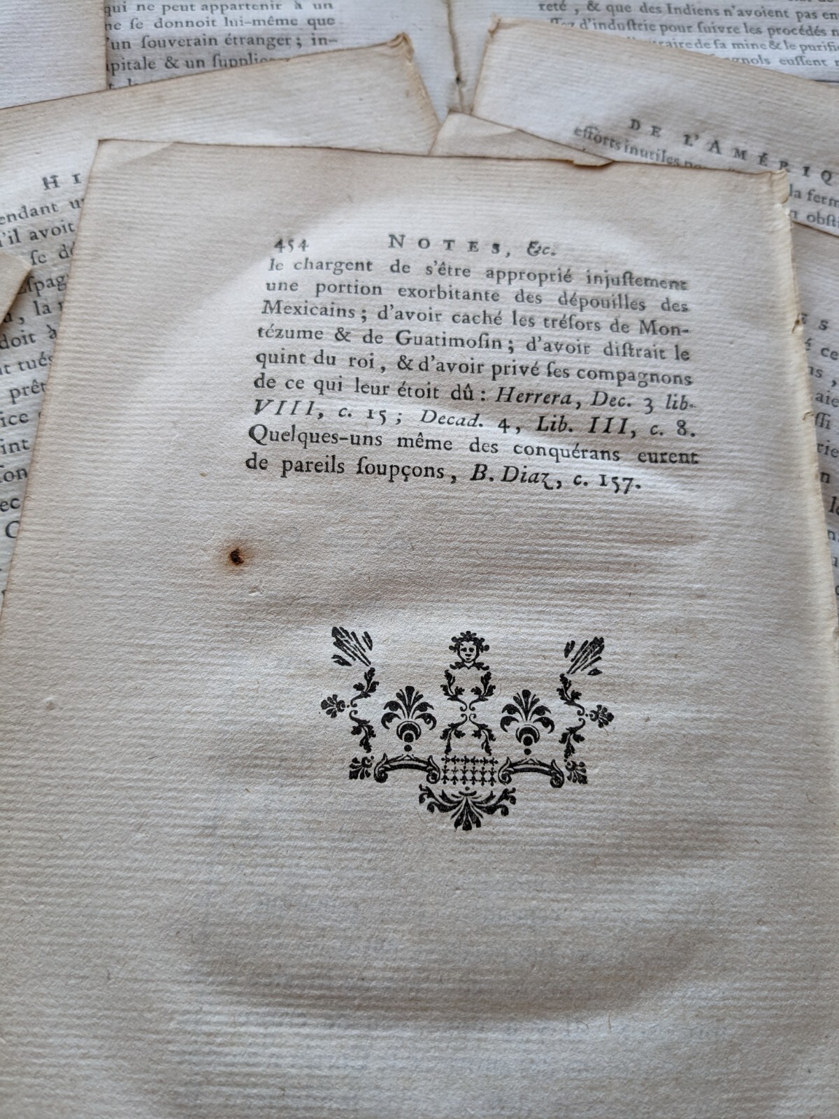1700s Book Pages For Scrapbooks Travel Journals Classroom Bulletin Decor 12 leaf