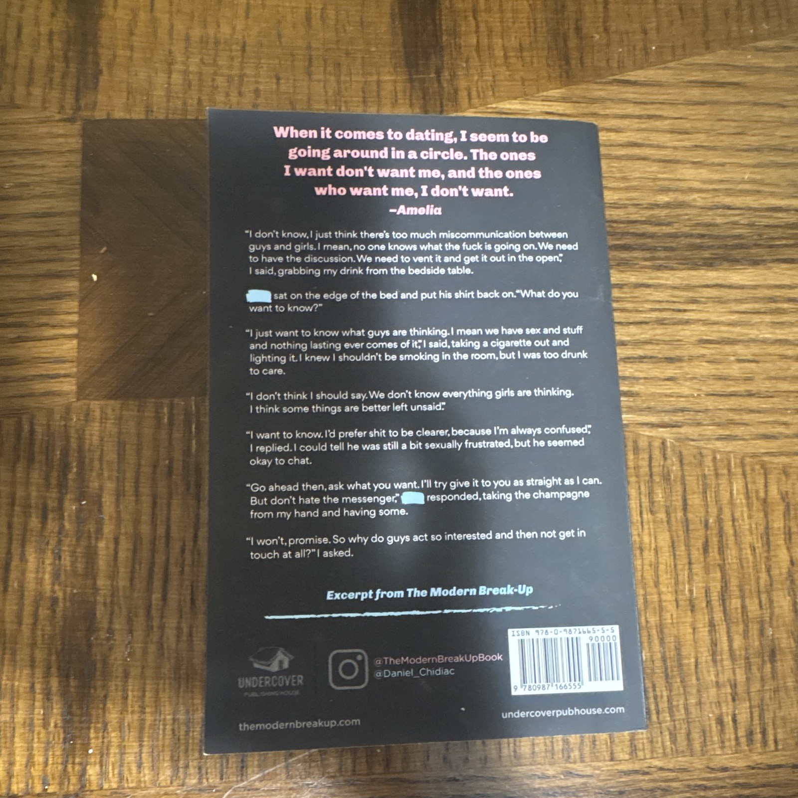 The Modern Break-Up Daniel Chidiac 2019 Trade Paperback Romance Fiction