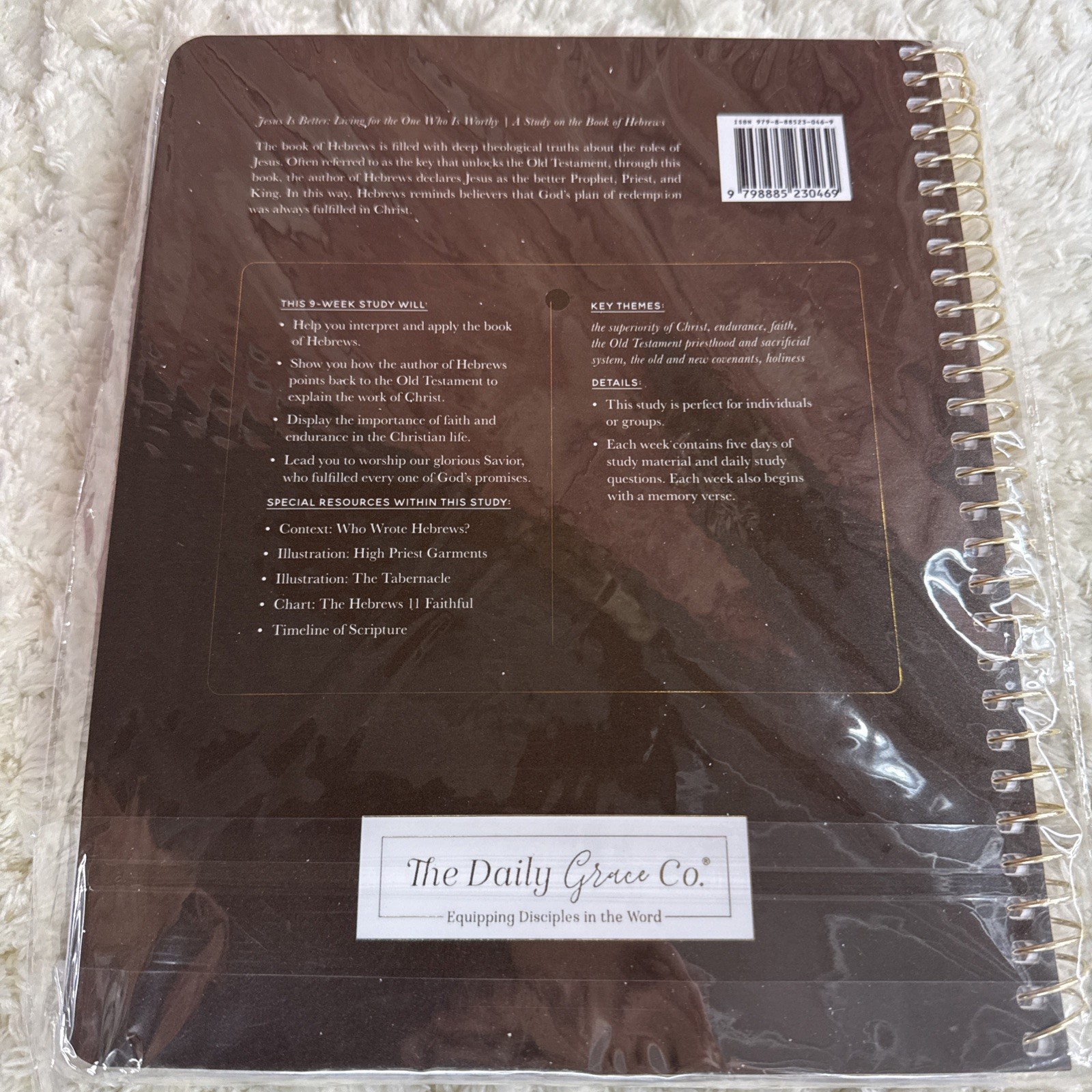 Jesus is Better Hebrews Study & Come And See John Study The Daily Grace Co. New