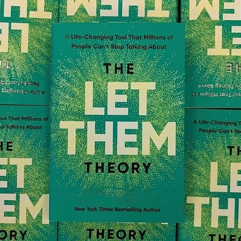 The Let Them Theory By Mel Robbins, Paperback….. A Life-changing Tool Book US