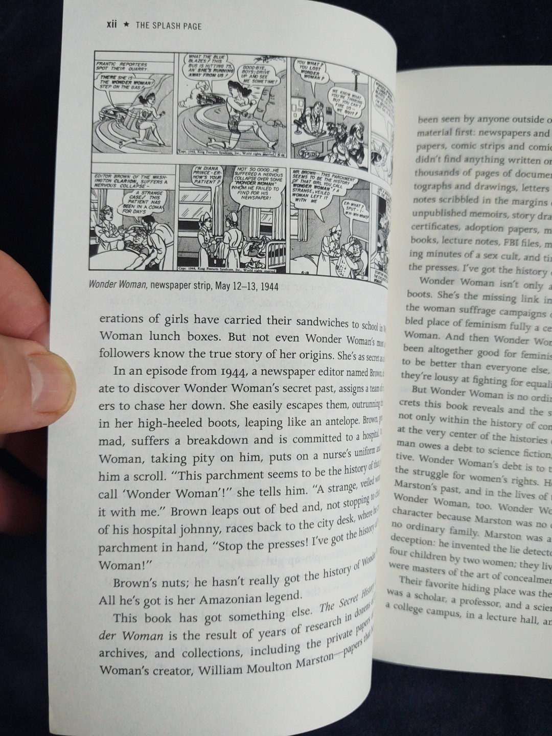 THE SECRET HISTORY OF WONDER WOMAN Softcover Book Jill Lepore Comics Feminism EX